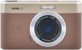 KODAK Pixpro C1 – Cámara digital ultracompacta | CMOS BSI de 13 MP, zoom 4X, pantalla LCD de 2,8 pulgadas, flash LED – Marrón