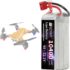 SSCYHT Batería de Litio 22,2 V Baterías de Repuesto 8000 mAh Batería polímero Litio 6S2P 22,2 V y 8000 mAh Paquete baterías para dron con Puerto XT60,22.2v8000mah with Charger