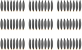 Adecuado para KF106 MAX Drone Cuchillas de Repuesto Accesorios para Drones Hélice(KF106 Propellers X9)