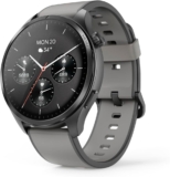 hama | Reloj Inteligente 1.43″ (Smartwatch Impermeable IP68, GPS, Memoria Musical, Análisis del Sueño, Frecuencia Cardíaca, Monitor hasta 110 Actividades) Negro