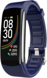 HUYA Smartwatch Mujer Smartwatch Monitor de Ritmo Cardíaco Fitness Tracker Pulsera de Peso