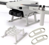 MMOBIEL – DJI Mini 2 – Soporte de Hélice para Drone Mavic y Protector de Tren de Aterrizaje con Pata para Drone – Gris
