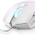 Newskill Atreo Ratón Gaming Profesional con Cable, Iluminación RGB Personalizable, Sensor Óptico, 6200 DPI Ajustable, 5 Botones Programables, Botón Sniper, 30G, PC/Mac, Negro