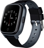 SaveFamily Localizador de Relojes para Personas Mayores con GPS, Llamadas, Aviso de Caída, SOS, Recordatorio de Medicación, Sensores de Salud – Negro