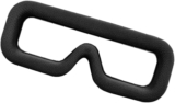 QWinOut Compatible con SKYZONE 04X SKY03 FPV Cubierta de máscara facial RC Drone Gafas voladoras Almohadilla de espuma para ojos cómoda (Negro)