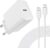 30W USB C Charger for iPhone 17 16 15/17 16 15 Pro/17 16 15 Pro Max/17 Air/16 15 Plus/iPad Pro/iPad Air, Samsung Galaxy, Fast Charging Charger Quick Plug Power Adapter with 2M Cable