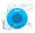 SPC Splash 2 – Wireless Bluetooth 5.0 Shower Speaker with Suction Cup, IPX5, FM Radio, Hands-Free, Blue