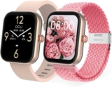 DCU TECNOLOGIC – Los Angeles Smartwatch – Smart Watch – Includes 2 Straps: Silicone and Nylon – 1.8» TFT Touch Screen – 22 Sport Modes
