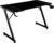 Mars Gaming MGD-X120, Ergonomic Gaming Table, Carbon Fiber Surface, Metal Frame, XXL Mat, Headphone and Drink Support, Wired Management, PC Desk 120×60 cm, Black