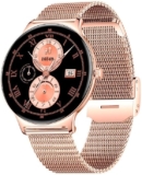 Cool Ultrathin Smartwatch + 2 Straps (Amoled, Calls, Ultrathin), pink