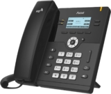 AXTEL AX-300G Teléfono IP de 4 líneas 192X64 LCD 2 por 1G Eth sin fuente de alimentación
