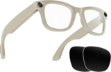 Gafas inteligentes para grabación de vídeo 1080P 8MP cámara audio AI traducción oído música micrófono dual deportes al aire libre gafas Bluetooth para hombres y mujeres con filtro de luz azul