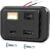 Dual USB C Car Charger 12V PD3.0 + QC3.0 with Switch and LED Night Light, DC 12V-26V USB Fast Charging Outdoor Power Outlet Adapter for RV Truck