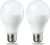 Amazon Basics 13W (100W Equivalent) E27 LED Edison Screw Light Bulb, Cool White, Non-Dimmable, 2-Pack, CRI80