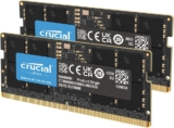 Crucial RAM DDR5 Kit de 32 GB (2 x 16 GB) Memoria SODIMM de 5600 MHz para computadora portátil/portátil, Mini PC (o 5200 MHz/4800 MHz) CL46 – CT2K16G56C46S5