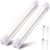 Letour 2 Packs Camping Lights, Magnetic LED Tube Work Light Bar 120W 1200 Lumens 5 Levels Dimmable Camping Lantern USB Rechargeable Magnetic Lights Resistance