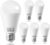 Aigostar LED Bulb E27 19W, Cool White Light 6500K, 2000 Lumens, 280° Angle – 5 Units