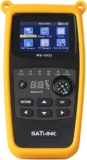 Satlink WS-6933 HD DVB-S Buscador de satélite digital para camping + Dispositivo de medición EUDVB-S2 8PSK SAT