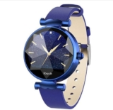 Boyuan B80 Reloj Inteligente Monitor de Ritmo Cardíaco Presión Arterial Smartwatch Fitness Actividad Banda Rastreador Pulsera Inteligente Relojes de Moda IP67,Azul