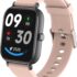 Apple Watch Series 6 (GPS, 44 mm) Caja de aluminio en gris espacial con correa deportiva negra (renovado)