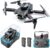 Mini Drone 4K HD Professional Dual Camera, Foldable Quadcopter to Prevent Obstacles of Optical Flow, with 2 Batteries Stunt Flip, Blue