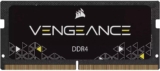Corsair VENGEANCE SODIMM 16 GB (1×16 GB) DDR4 3200MHz CL22 Memoria para portátiles/portátiles (Compatible con procesadores Intel Core de 11ª generación) Negro