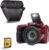 KODAK Pixpro AZ425 20MP Bridge Camera with 42x Optical Zoom + Protective Case + 32GB SD Card – Full HD 1080p Video, 24mm Wide Angle, Stabilizer, 3″ LCD Screen – Red