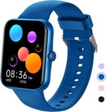PTHTECHUS Reloj inteligente para niños con llamadas Bluetooth, rastreador de actividad física para niños y niñas, más de 100 modos deportivos, monitor de sueño, compatible con iOS y Android Cumpleaños