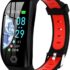 Boyuan DT68 Reloj Pulsera Inteligente 20 del dial Caras rastreador de Ejercicios IP68 a Prueba de Agua Mensaje Push Bluetooth SmartWatch Hombres,Amarillo
