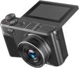 Cámara digital 8K con zoom 18X, videocámara, cámara WiFi, cámara web, vídeo para exteriores
