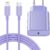 25W Fast Charging Charger for iPhone 14/14 Pro/14 Pro Max/14 Plus 13 12 11 SE XR X XS 8 7, USB C Carregador Quick Plug Adapter Charger Power with 2M Cable, Pink