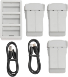 Dron Carging rápido Cubo Cargando protección múltiple de la batería de 3 vías Cubo de Cargador de batería y 3850 mapas de 3850 mAh para Mini 3