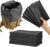 Impermeable de Mochila 10 Piezas Protección Resistente Negro Mate | Equipo De Acampada Al Aire Libre Para Senderismo, Camping, Supervivencia, Montaña, Pesca Y