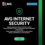 AVG Internet Security 2025 | Antivirus 10 Dispositivos | 1 Año | Descarga digital