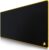 TITANWOLF Large Mouse Pad 900 x 400 mm Gaming Mouse Pad XXL – Precision and Speed in Gaming – Non-Slip, Waterproof – Fabric Surface – Icon Yellow Motif