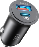 INIU Car Charger Quick Charge 60W Interior Car Accessories for iPhone 17 16 Pro Max Samsung S25 Xiaomi, Charger Lighter Mobile USB C 12V Gadgets Car for Camper Van Truck Fiat Peugeot BMW