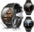 Anywise W1 Men’s GPS Smart Watch, 6 Satellite Positions, Fitness Tracker Waterproof to 50 m, AI Smart Watch for Men 36 mm Phone Compatible