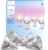 Philips Hue Spotlight Bulb GU10 Essential Smart LED, White and Color Ambiance, 4.7W, 2200K-6500K, 345 Lumens, Dimmable, Works with Alexa, Google Assistant and Apple Home, 4-Pack