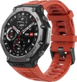 Amazfit T-Rex 3 Outdoor Smartwatch Pantalla AMOLED de 48 mm, Mapas y navegación sin conexión, 6 sistemas satelitales GPS de doble banda, 27 días de duración de la batería, pago NFC, 170 modos de deportes de aventura