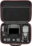 RLSOCO Estuche para DJI Mavic 3 Pro Se adapta a: Cuerpo de dron Mavic, Controlador RC/RC Pro, Hélices, Baterías, Cargador y más, Negro/Blanco, Estuche