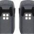 Dron Carging rápido Cubo Cargando protección múltiple de la batería de 3 vías Cubo de Cargador de batería y 3850 mapas de 3850 mAh para Mini 3
