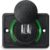 Cargador USB RV de 12 V, cargador rápido 3.0 estación de carga USB con luz indicadora verde y tapa para coche barco marino (negro)