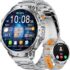 Reloj inteligente Reflex Active Amoled Series 31 con llamadas para mujeres y hombres con Bluetooth, rastreador de ejercicios de 30 mm, oxígeno en sangre, monitoreo de frecuencia cardíaca y pulsera