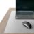 D.RECT Transparent Desk Mat, 70 x 50 cm, Polypropylene, Thickness 600µ, 0.6 mm, Non-Slip, Waterproof, Round Edges, Desk Mat for Office and Home 09914