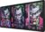 Subsonic – XXL Mouse Mat – Joker Desk Mat 90 x 40 cm – Smooth Surface Optimized for Sensors, Non-Slip Base, Stitched Edges – Black