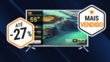 La smart TV XIAOMI TV F Pro 55″ es la más vendida y está por menos de 350€ en Amazon