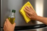 ¿Por qué una tela con aceite de oliva en electrodomésticos de acero inoxidable?