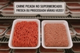 Carne picada en el supermercado: ¿fresca o procesada varias veces?