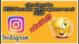 Cómo volver a poner Reels en la cuadrícula de perfil