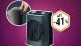 ¡Este calefactor portátil es perfecto para el invierno y cuesta menos de 40€ en Amazon!